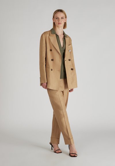 Slowear MONTEDORO - Halflange jas - dark beige