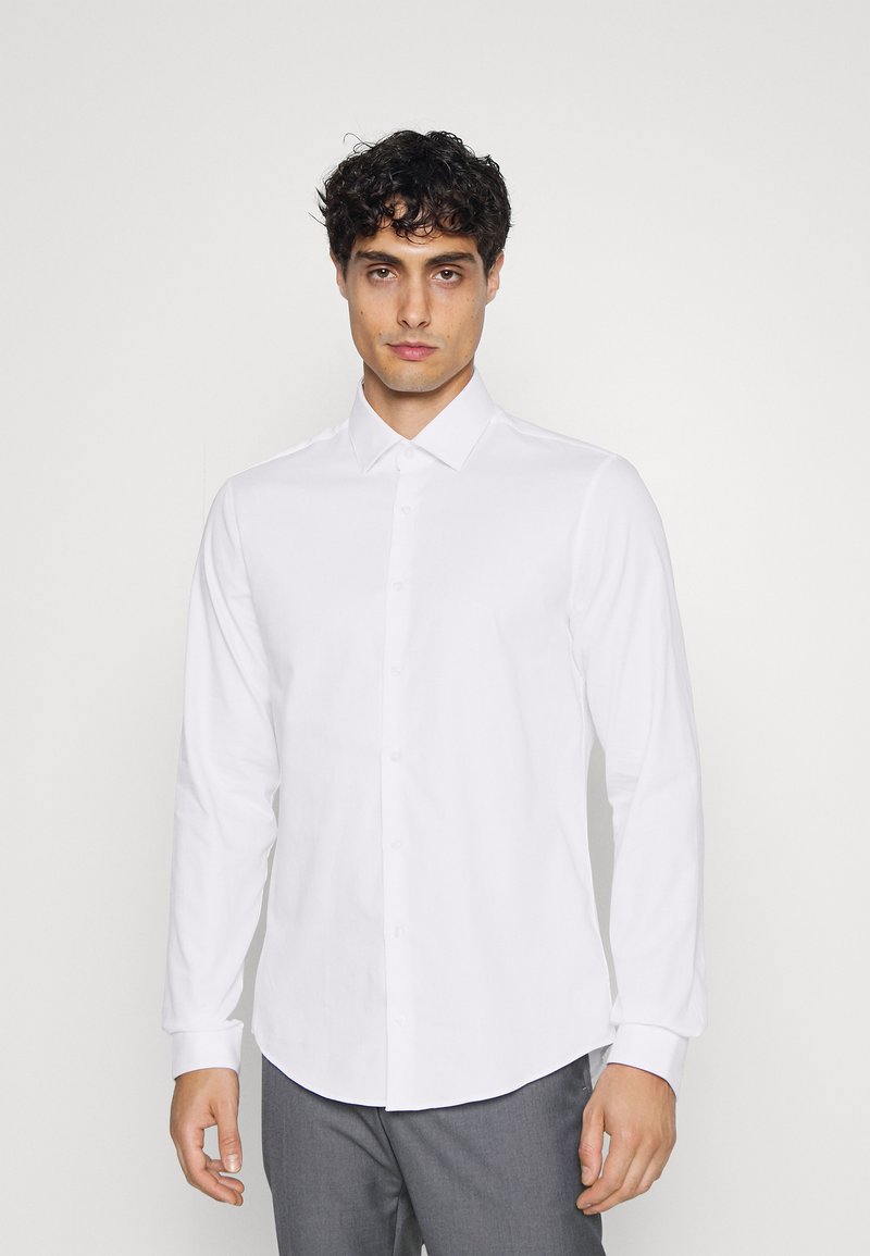 Calvin Klein Tailored STRUCTURE SHIRT Formal shirt white Zalando