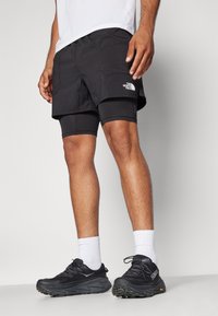 The North Face SUNRISER 2IN1 SHORT 4IN - Sporta šorti - black