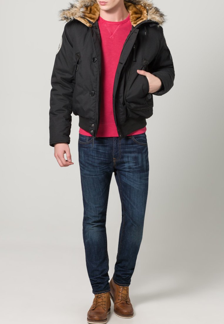 Alpha Industries Vinterjakke black Zalando.no Alpha Industries Vinterjakke schwarz Zalando.no