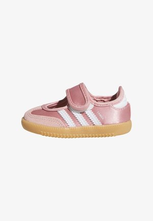 adidas Originals, SAMBA JANE BALLERINA - Lær-at-gå-sko - mauve cloud white gum