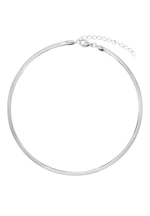 Necklace - silberfarben poliert
