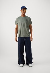 Replay Camiseta estampada - light military