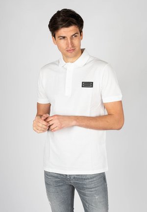 LES HOMMES SLIM FIT - Polo - weiß