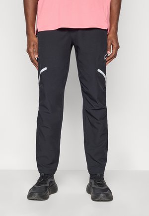 UNSTOPPABLE PANT - Παντελόνι φόρμας - black/metallic silver-coloured