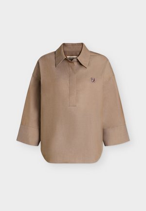 Mos Mosh, MMBRITZE CAM  BLOUSE - Μπλούζα - dark camel