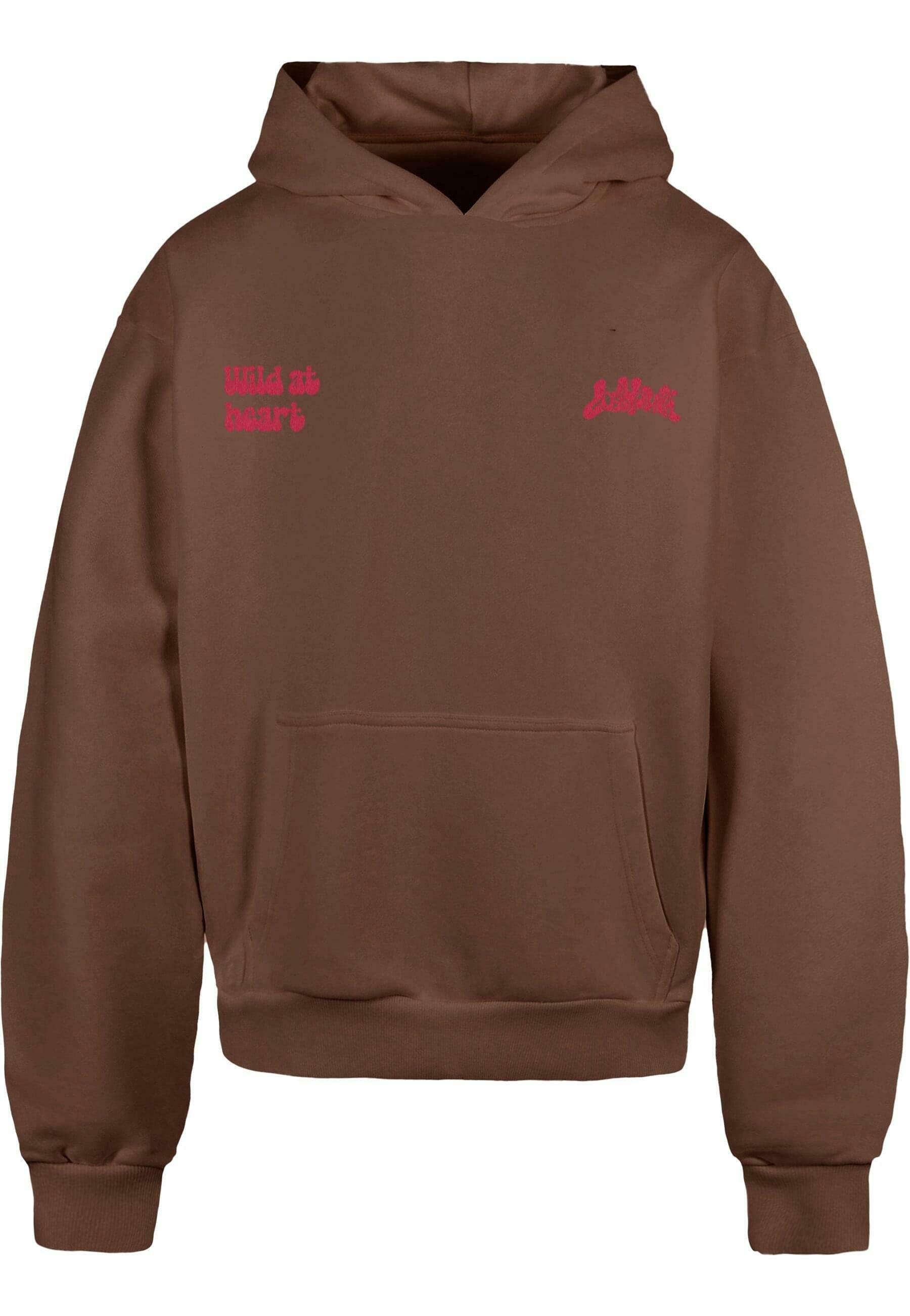 Lost Youth WILD AT HEART - Hoodie - chocolatebrown/brown - Zalando.ie