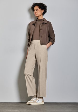 Stoffhose - beige