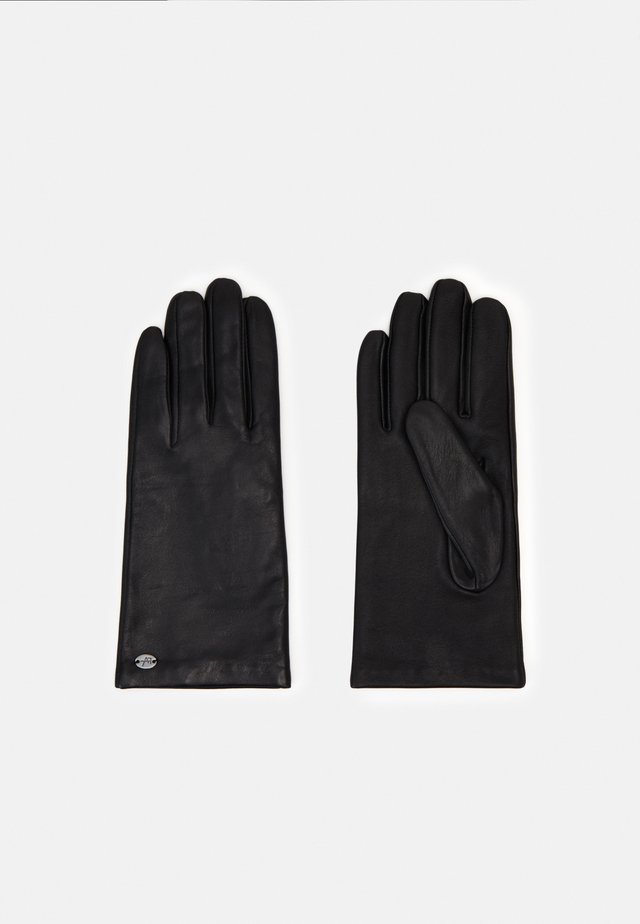 LEATHER - Sormikkaat - black