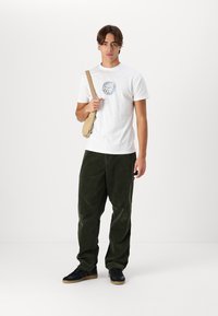 Carhartt WIP SINGLE KNEE PANT - Pantalones - office green rinsed