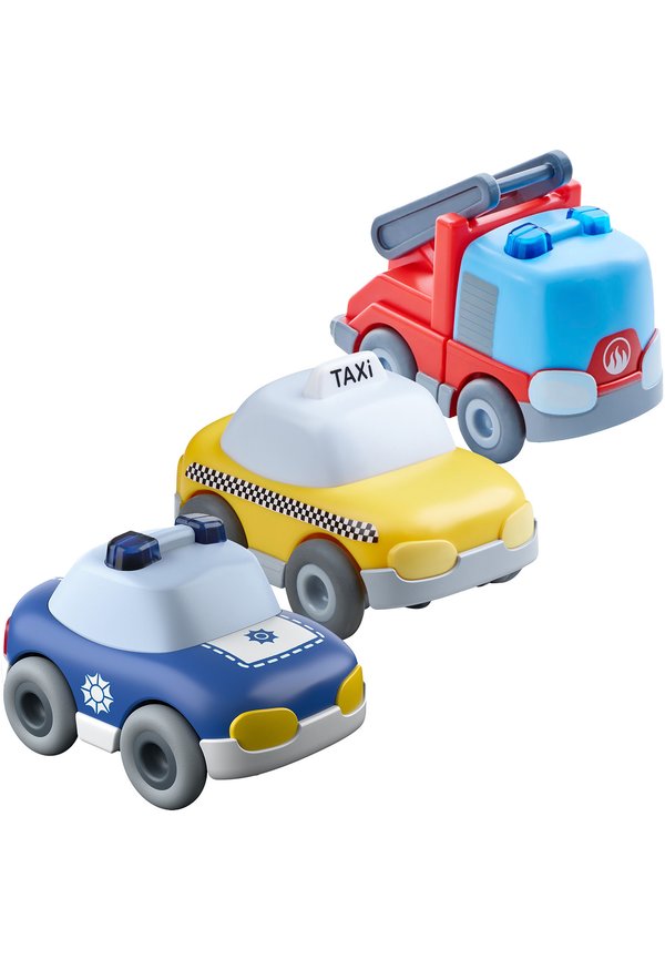 Spielzeugauto - feuerwehr taxi polizei