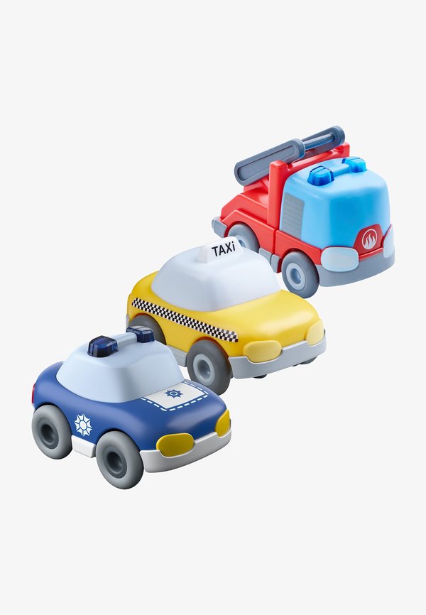 Spielzeugauto - feuerwehr taxi polizei