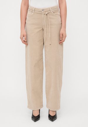 ONLGIANNA GLOBAL BELT - Pantaloni - oatmeal