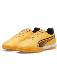 Puma KING MATCH TT  - Kopačky na umelý trávnik - sun stream black sunset glow