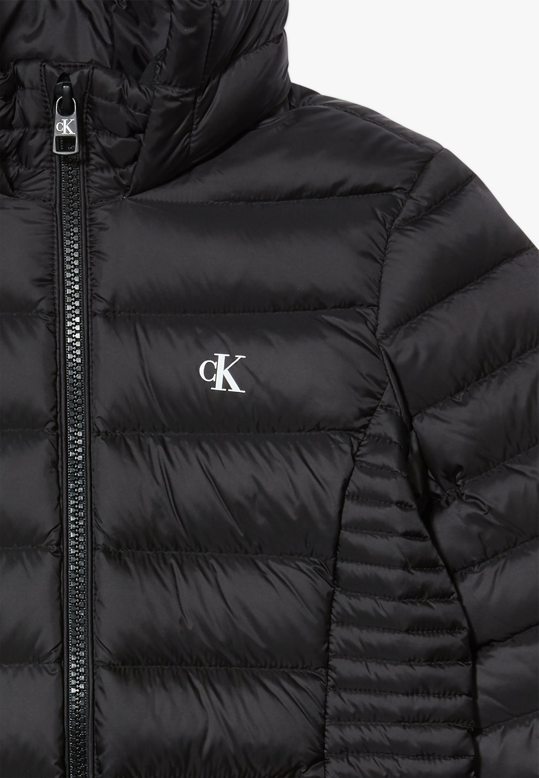 calvin klein black down jacket