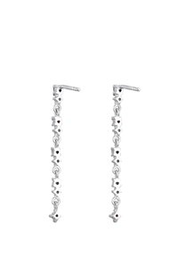 Elli SPARKLING BASIC - MIT KRISTALLEN VON SWAROVSKI® - Øreringe - silberfarben