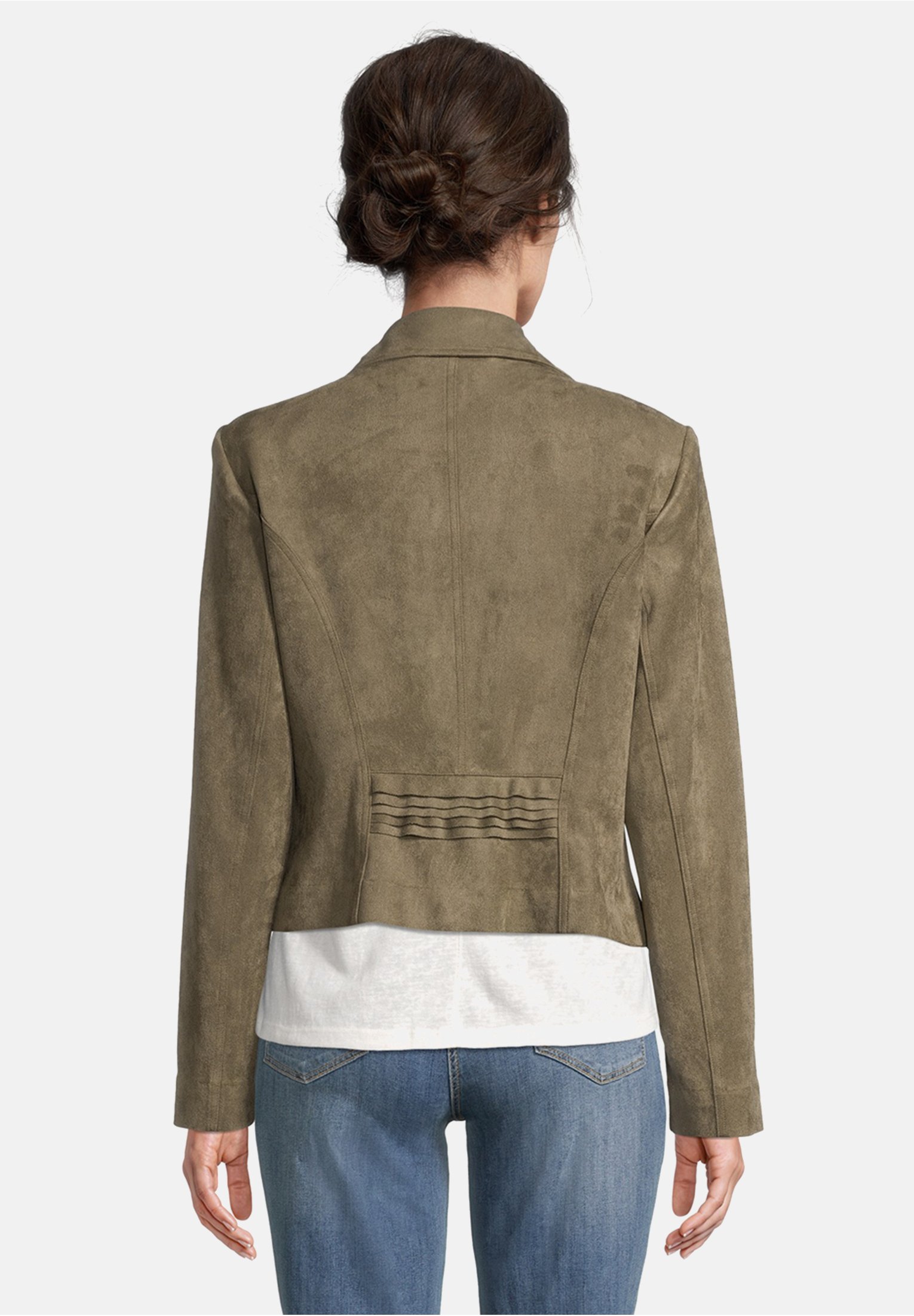 Damen Kunstlederjacke Damen Kunstlederjacke