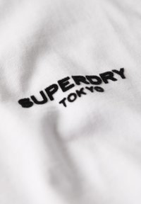 Superdry & Co LUXURY - T-shirt imprimé - brilliant white
