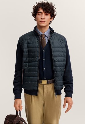 bugatti QUILT - Sweatjacke - marine