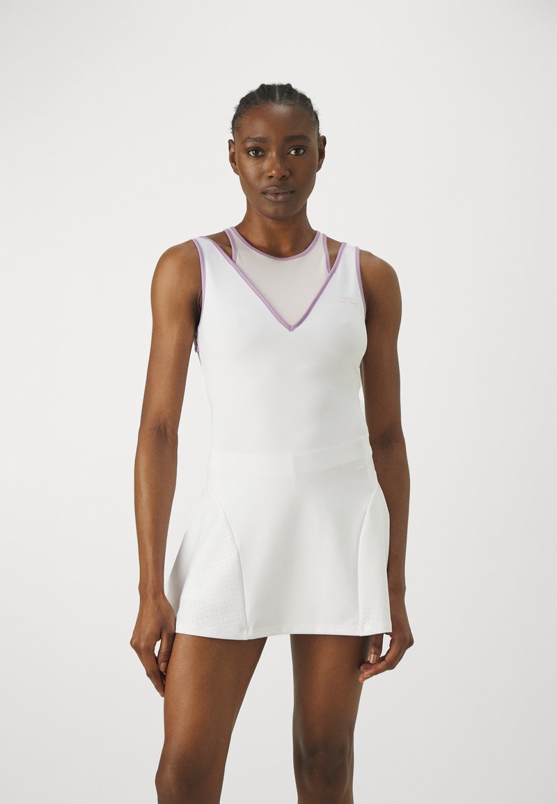 J.LINDEBERG Sports MATILDA DRESS SET Sport rövidnadrágok white/fehér Zalando.hu