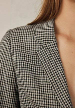 Next, REGULAR FIT - DOGTOOTH CINCHED SINGLE BREASTED BLAZER - Blazer - neutral
