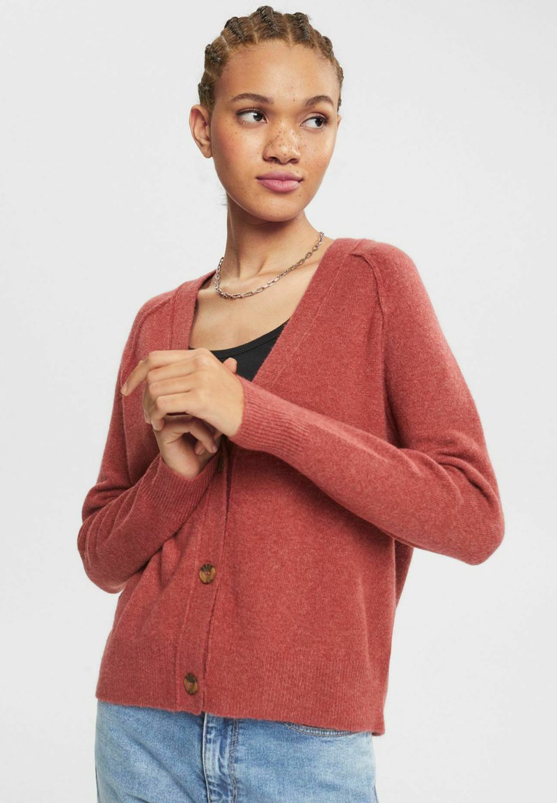 Esprit Vest terracotta/rood Zalando.nl