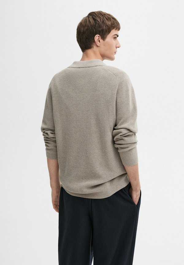 POLO COLLAR  - Jumper - Beige2