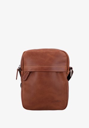 Gusti Leder, UNISEX HANDBAG KARL - Umhängetasche - braun