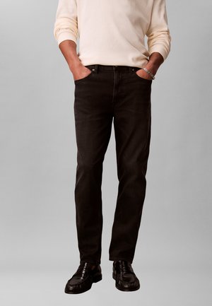 Calvin Klein Jeans CLASSIC TAPER - Jeans Tapered Fit - avery black stone