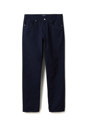 OVS, REGULAR FIT TROUSERS. - Stoffhose - navy blue