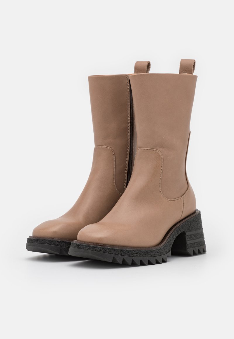 Damen Sneaker | Bisgaard WOMEN'S PROJECT FIONA Plateaustiefelette tortora/beige - BB19918 Damen Sneaker | Bisgaard WOMEN'S PROJECT FIONA Plateaustiefelette tortora/beige - BB19918