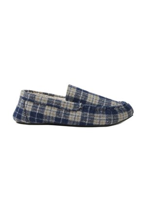 CHECKERED - Hausschuh - blue grey