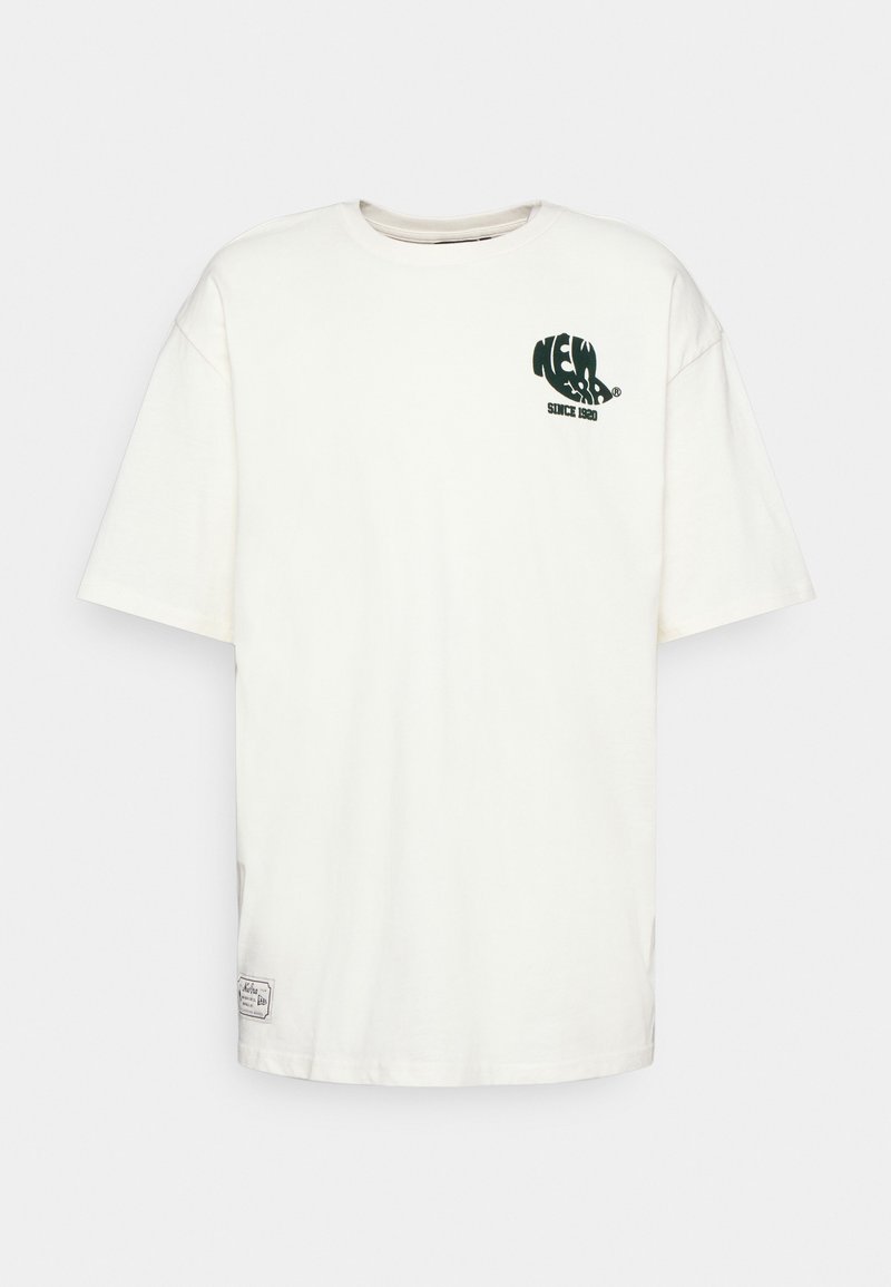 New Era NEW ERA HERTIAGE Print Tshirt offwhite, green/offwhite
