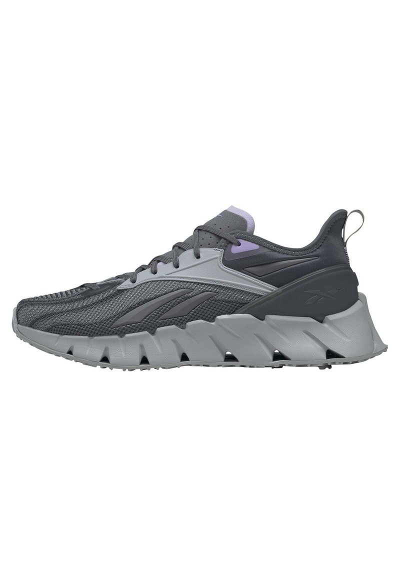 Reebok ZIG KINETICA 3 - Neutral running shoes - pure grey/pure grey ...