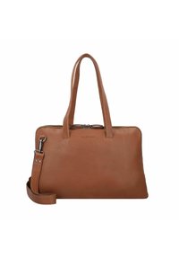 Plevier Aktentasche - cognac