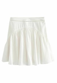 REGULAR FIT - A-lijn rok - white