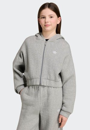 adidas Originals, Vetoketjullinen college - medium grey heather