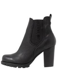 TOM TAILOR Botines de tacón - black