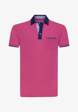 MEN'S POLO SHIRT - Polo - dunkel pink