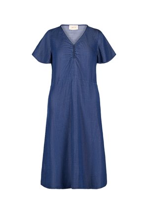 Cartoon, CARTOON MIT FLÜGELÄRMELN CASUAL-KLEID - Robe de jour - dark blue denim