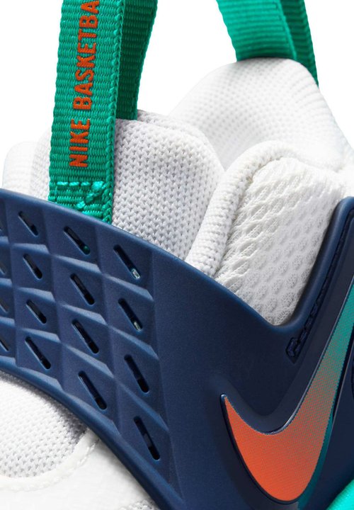 Nike SPORTSWEAR - Zapatillas de baloncesto - summit white energy midnight navy safety orange — foto 6