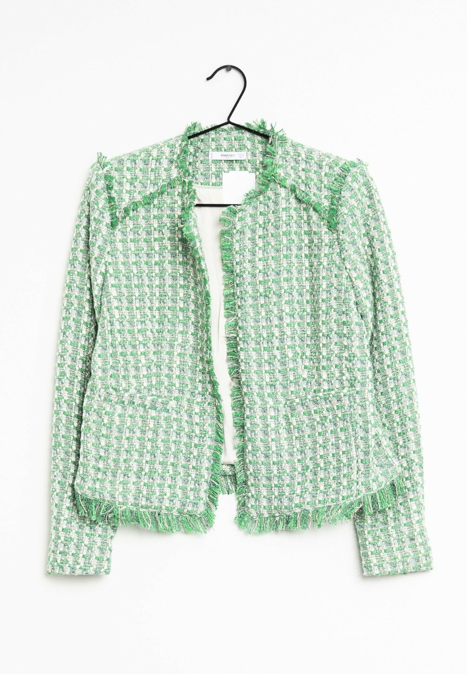 Mango Blazer - green/groen - (Pre-owned) - Zalando.nl