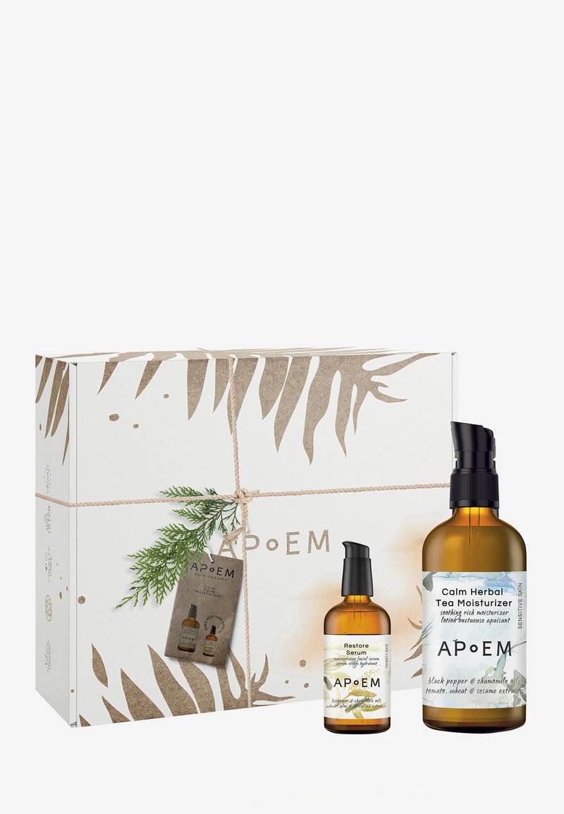 APoem PACK CALM HERBAL TEA MOISTURISER - Skincare set