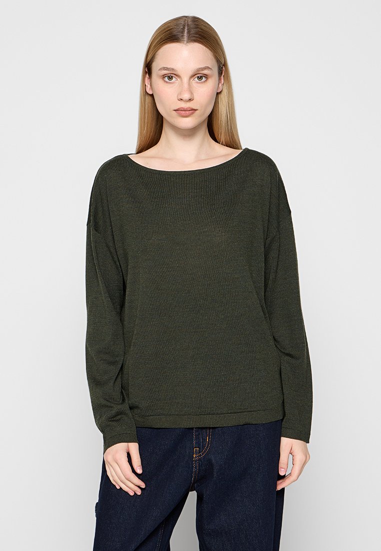 Selected Femme Trui olijfgroen