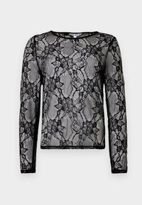 OBJLULLA FAIR - Long sleeved top - black
