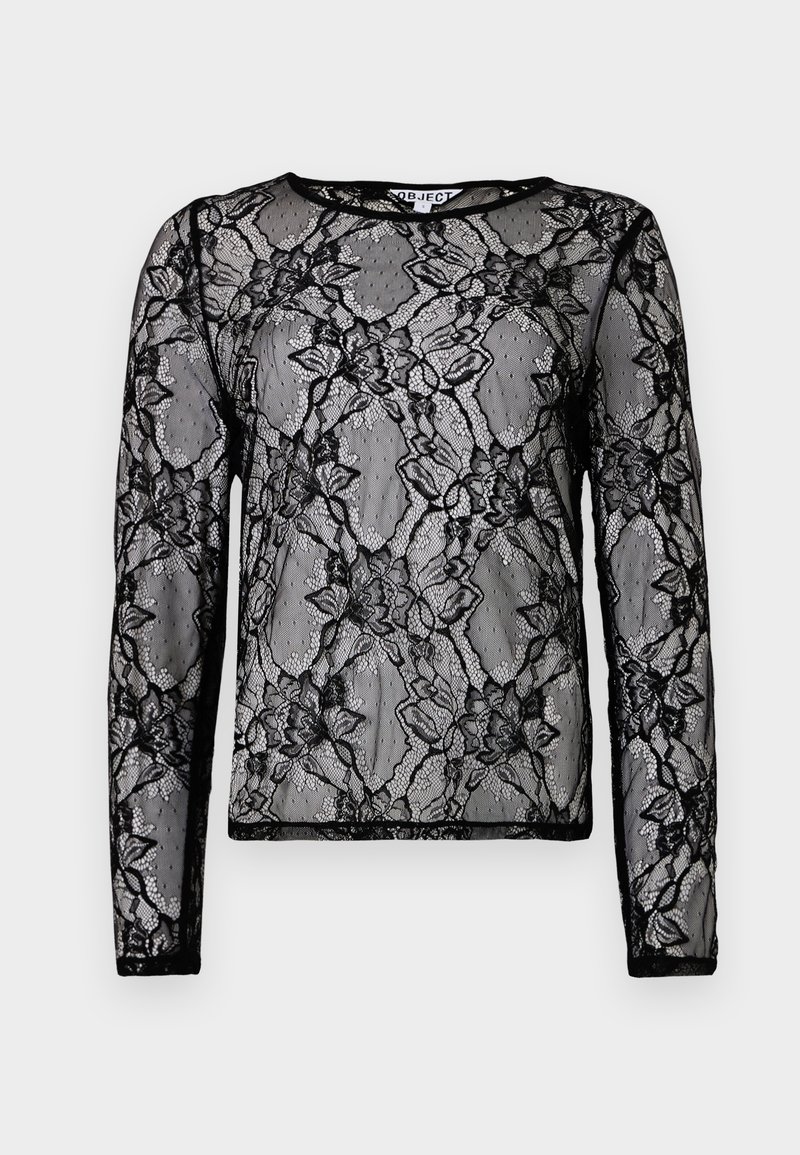 Object Longsleeve zwart Object Longsleeve zwart