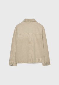 Stradivarius Denimová bunda - stone