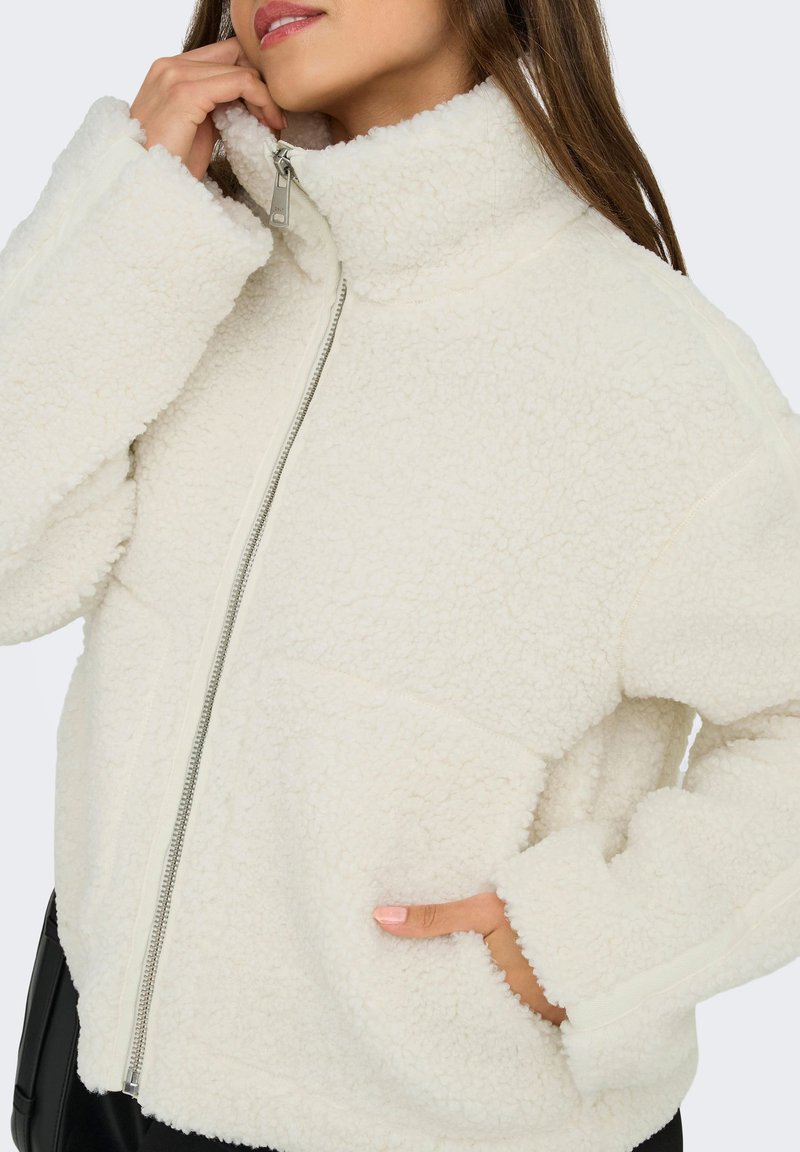 Générique Gray Blue,XL, Veste Polaire Femme Veste Imprime Floral Femme Avec Zippé Veste Chaude Femme Poches Veste Femme Chic Hiver Veste Hiver Femme Chaude Veste Laine Femme