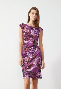 Anna Field Rochie din jerseu - pink/multi-coloured