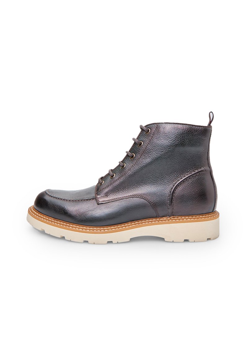 Bata Botine cu șireturi - blu